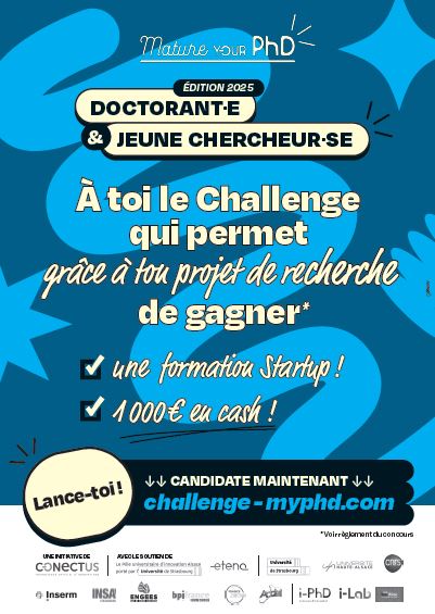 Affiche Challenge Mature PhD 2025
