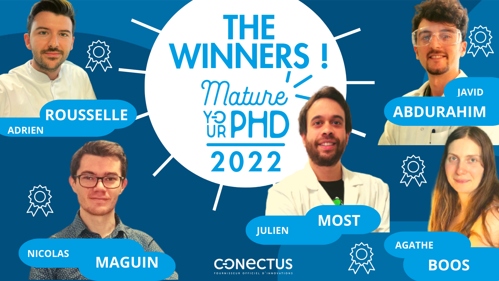 Lauréats CHallenge Mature PhD 2022