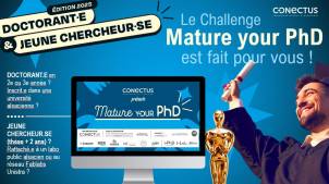Visuel promo Challenge Mature PhD 2025